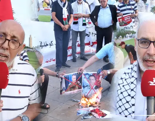مغاربة ينددون بزيارة رئيس الأركان الإسرائيلي للمغرب ويطالبون بـ”إسقاط التطبيع”