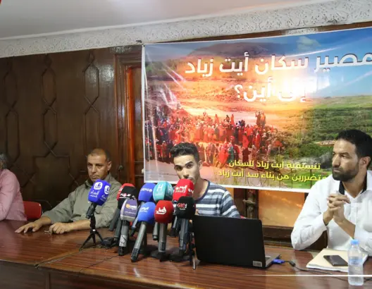 متضررون من بناء سد “آيت زياد” بالحوز يطالبون الدولة بتعويض منصف وسكن لائق