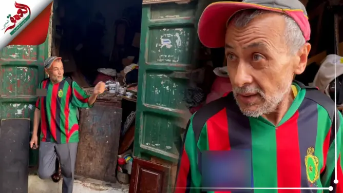 حب وعشق حتى النخاع .. نجار ستيني بتطوان يكشف سر حبه للجيش ويوجه رسالة للجماهير والإدارة (فيديو)