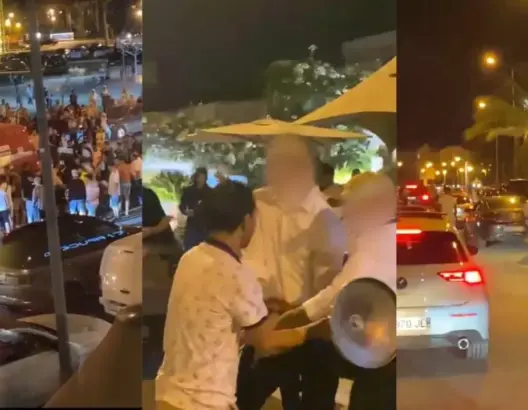 مقهى فاخر بطنجة يتحول لساحة حرب (فيديو)