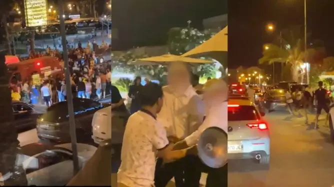 مقهى فاخر بطنجة يتحول لساحة حرب (فيديو)