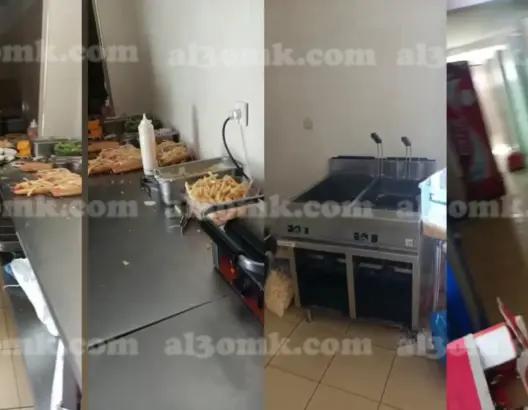صاحب منتجع بطنجة يحضر الأكل لزبنائه قرب مرحاض بعد إغلاق السلطات لمطعمه