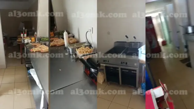 صاحب منتجع بطنجة يحضر الأكل لزبنائه قرب مرحاض بعد إغلاق السلطات لمطعمه