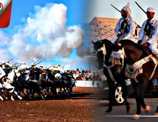 مشاهد رائعة من موسم مولاي عبد الله أمغار