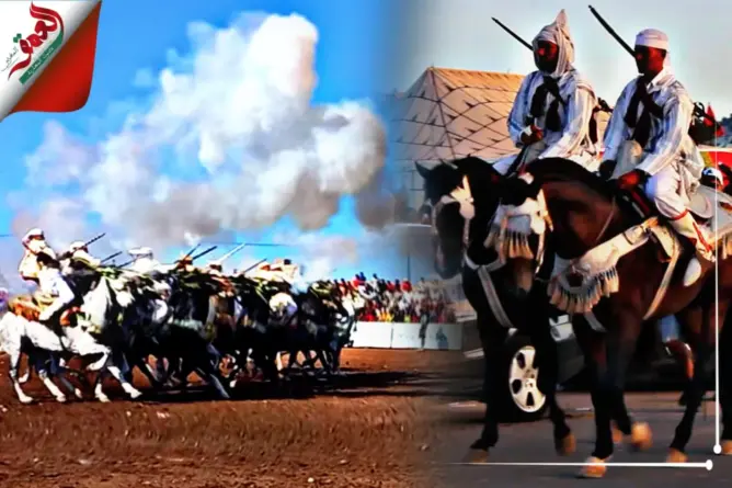 مشاهد رائعة من موسم مولاي عبد الله أمغار