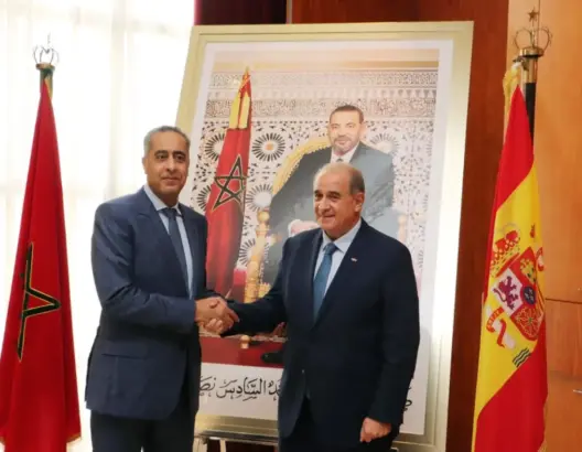 حموشي يستقبل وفدا أمنيا رفيعا على رأسه المدير العام للشرطة الاسبانية