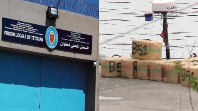 تورط في تهريب نصف طن من المخدرات بسبتة.. إيداع بارون مخدرات سجن تطوان