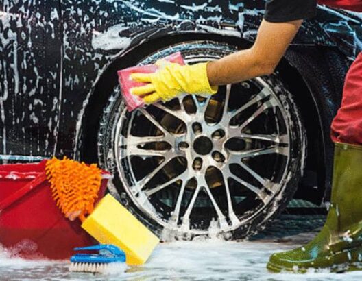 محلات غسل السيارات
