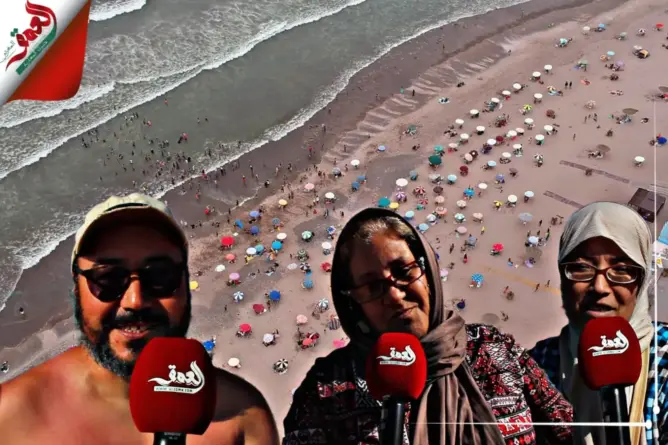 يعتبر من أحسن الشواطئ بإقليم الجديدة.. شاطئ الحوزية نظافة وأنشطة جلبت الزوار من مختلف المدن