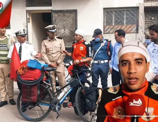الرحالة المغربي عياد المفتاحي ينطلق في تحدي جديد.. 35 دولة عبر 3 قارات