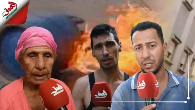 فاس.. اصابة شخص بحروق بليغة وخسائر مادية بسبب انفجار “بوطة” (فيديو)