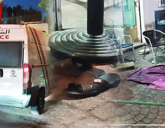 قتيل وجريح في انهيار واجهة منزل على رواد مقهى بطنجة