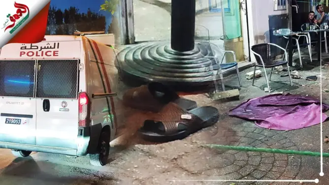 قتيل وجريح في انهيار واجهة منزل على رواد مقهى بطنجة