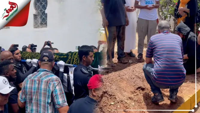دفن بجوار اليوسفي.. تشييع الخيام إلى مثواه الأخير في جنازة مهيبة بحضور كبار الأمنيين (فيديو)