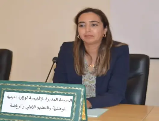 تعيين أسماء حيدي مديرة إقليمية لوزارة التربية الوطنية ببنسليمان