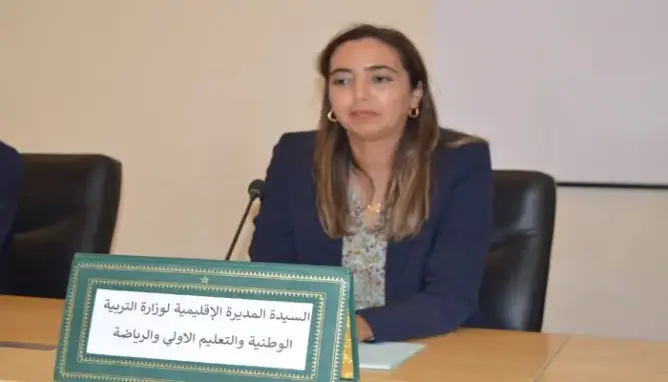تعيين أسماء حيدي مديرة إقليمية لوزارة التربية الوطنية ببنسليمان