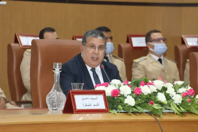 عامل خنيفرة يشرف على تنصيب رجال السلطة الجدد