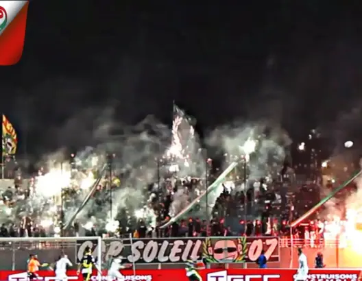 كراكاج “الكابسولاي” واحتفالات في لقاء الدفاع الحسني الجديدي والاتحاد التركي (فيديو)