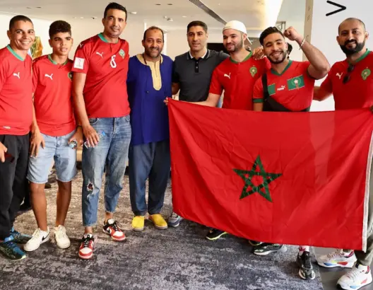 مونديال قطر .. قادة مشجعي المنتخب المغربي يتعرفون على ملعب “الثمامة”