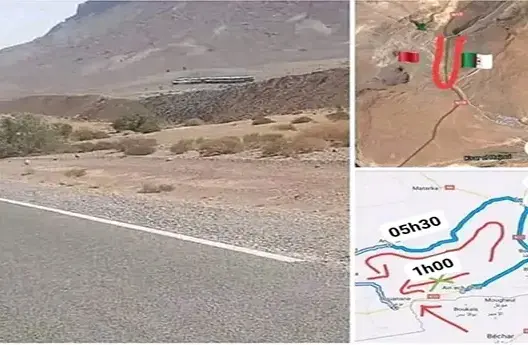 في تكرار لواقعة العرجة.. الجزائر تمنع المغاربة من المرور عبر طريق واد زلمو بين بوعرفة والراشيدية