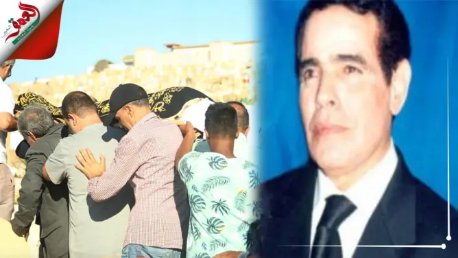 تشييع جثمان فتح الله المغاري بالرباط
