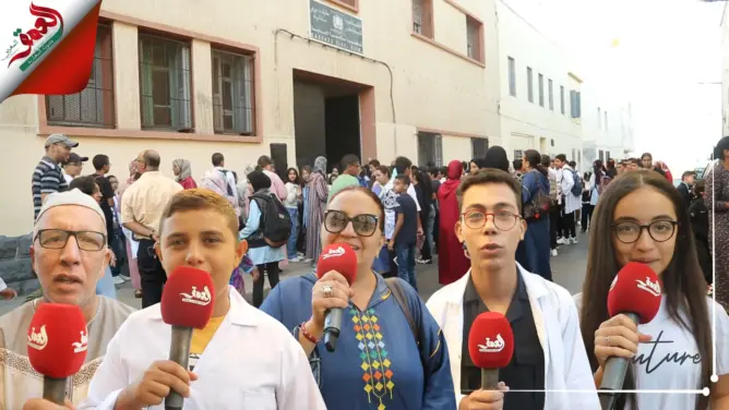 آباء وتلاميذ بالرباط يعبرون عن حماسهم وفرحتهم بمناسبة الدخول المدرسي
