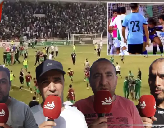 مغاربة يستنكرون الاعتداء الجزائري على لاعبي المغرب ويصفونه بالـ”مُسيَّس”