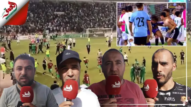 مغاربة يستنكرون الاعتداء الجزائري على لاعبي المغرب ويصفونه بالـ”مُسيَّس”