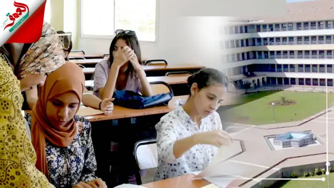 إقبال الطلبة الجدد على كلية الحقوق بفاس