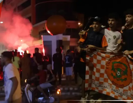 فرحة هستيرية للبراكنة احتفالا بتتويج نهضة بركان بالسوبر الافريقي على حساب الوداد