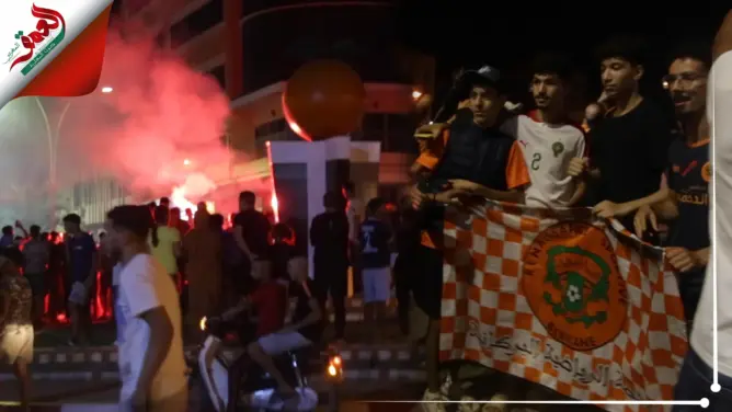 فرحة هستيرية للبراكنة احتفالا بتتويج نهضة بركان بالسوبر الافريقي على حساب الوداد