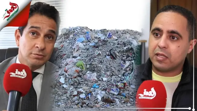 بعد رفض رسم 20 درهم.. أطنان من مخلفات البناء تجثم بثقلها على ساكنة البيضاء (فيديو)