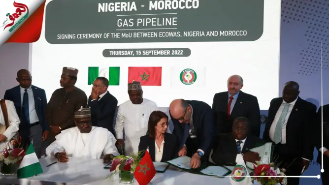 المغرب ونيجيريا يوقعان مذكرة لإنشاء أنبوب الغاز