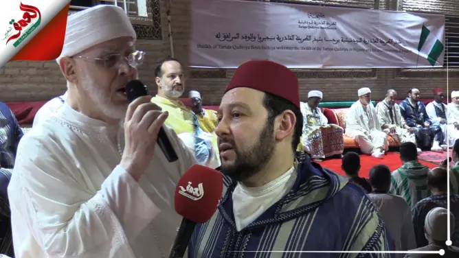 بدعوة ملكية ولأول مرة في المغرب.. الطريقة القادرية النيجيرية تحيي ليلة بالزاوية البودشيشية ببركان