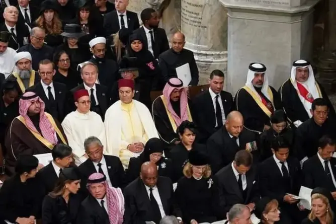 الأمير رشيد يُمثل الملك في جنازة إليزابيث ويحضر حفل استقبال لوزير خارجية بريطانيا