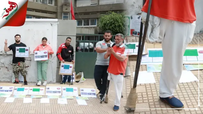 أبطال رياضيون من ذوي الإعاقة يحتجون ضد الإقصاء