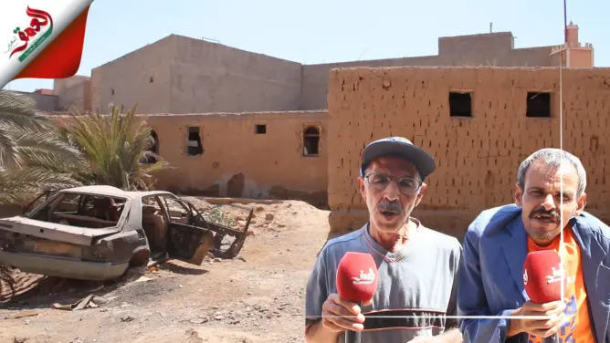 مشاهد صادمة من داخل مسجد بمراكش
