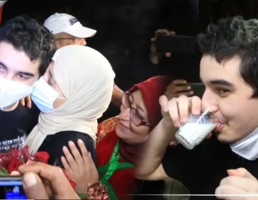 الطالب سعدون: شكرا للشعب المغربي و”توحشت ماكلة دالوالدة” (فيديو)