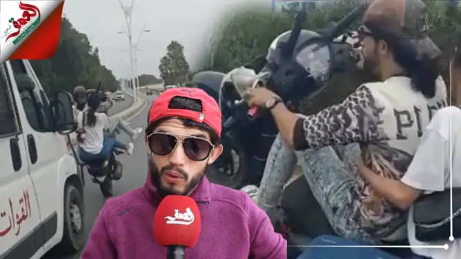 صاحب فيديو الحركات البهلوانية بالدراجة النارية يعتذر