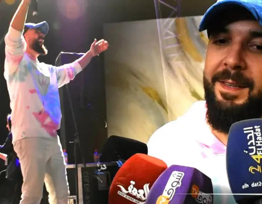 الدوزي يشعل حماس جمهور “مهرجان التفاح” ويوجه رسالة لساكنة “إيموزار كندر”