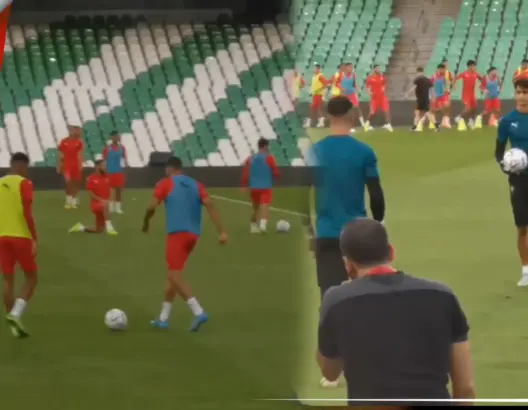 أجواء حماسية تطبع المران الأخير للمنتخب الوطني بملعب بيتيس قبل مواجهة باراغواي
