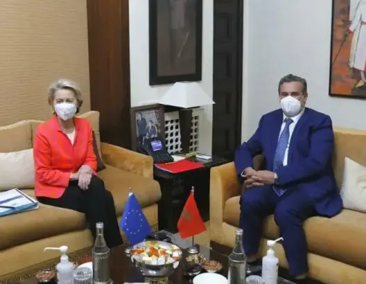 رئيسة المفوضية الأوروبية: تجمعنا بالمغرب شراكة فريدة.. وأخنوش يؤكد قوة الشراكة