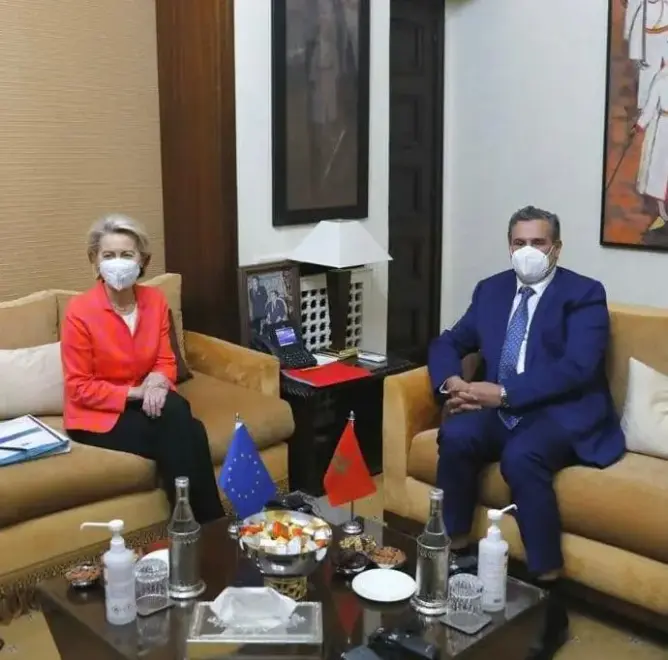 رئيسة المفوضية الأوروبية: تجمعنا بالمغرب شراكة فريدة.. وأخنوش يؤكد قوة الشراكة