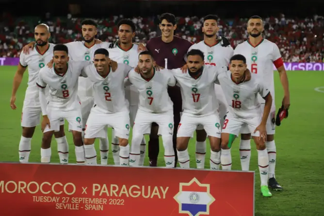 الأسود ضيعوا عدة فرص.. التعادل يحسم مباراة المغرب والباراغواي بإشبيلية