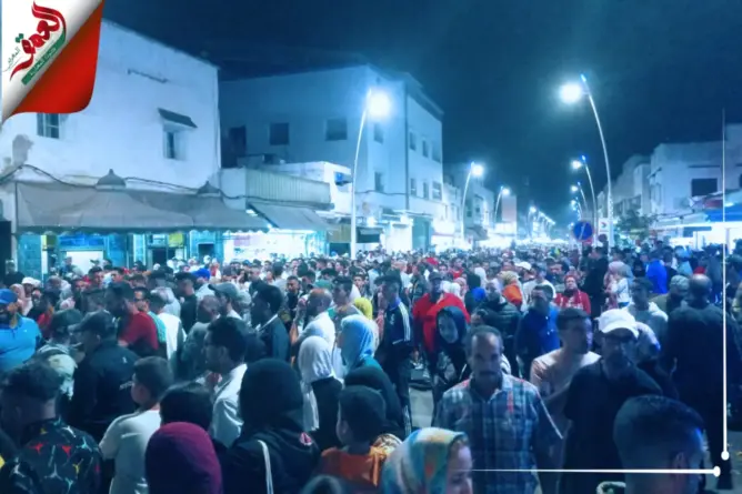 حراك أزمور.. التسيير العشوائي والوضعية “الكارثية” للمدينة تدفع الساكنة للاحتجاج