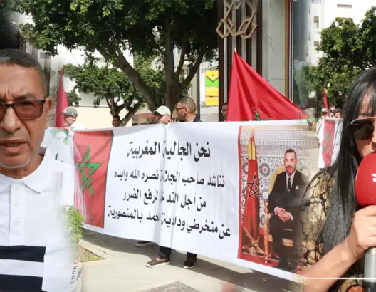 محتجّون يطالبون بالإفراج عن مسيري ودادية سكنية