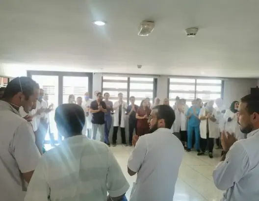 احتجاج أطباء مراكش
