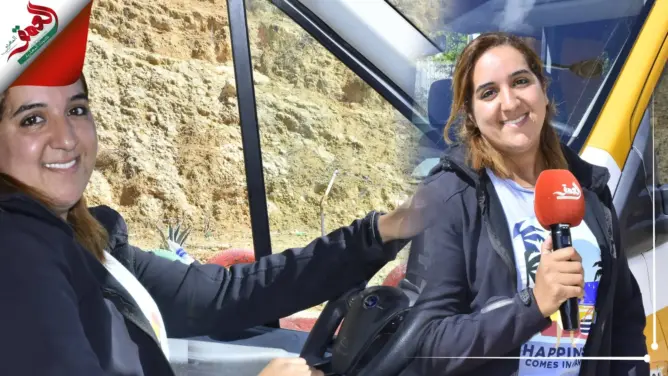 أول سائقة حافلة مدرسية بفاس.. تحارب البطالة بمهنة “رجالية”