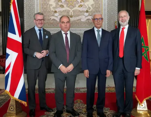 مباحثات مثمرة بين رئيس مجلس النواب ووفد برلماني بريطاني