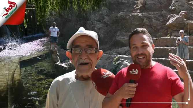 منتزه رأس الماء بتازة .. فضاء طبيعي يجذب السياح رغم أزمة المياه